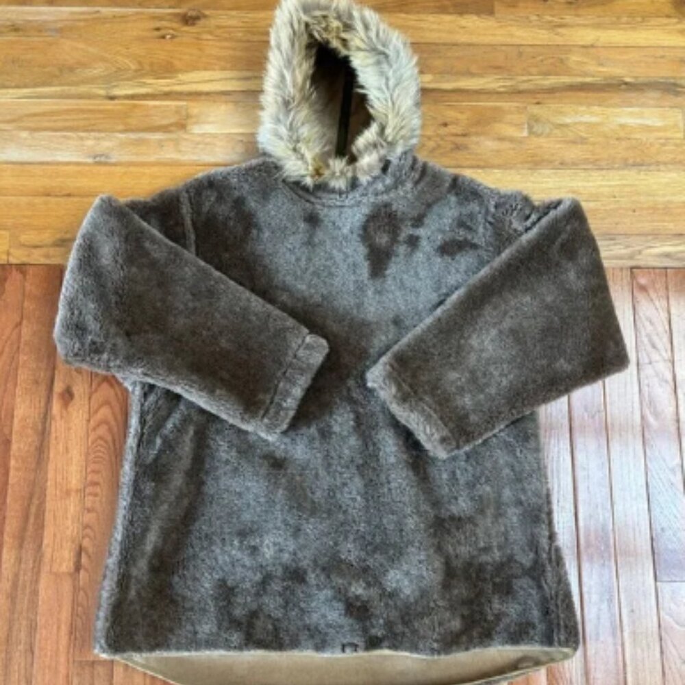 Vintage 1943 Field Parka with Fur Hood-Size S
